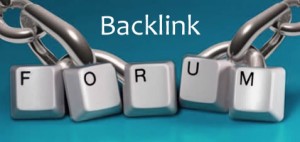forum backlink